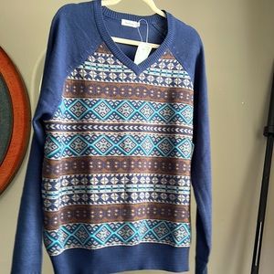 NWT blueberry pet men’s size extra large perfect for a holiday sweater party
